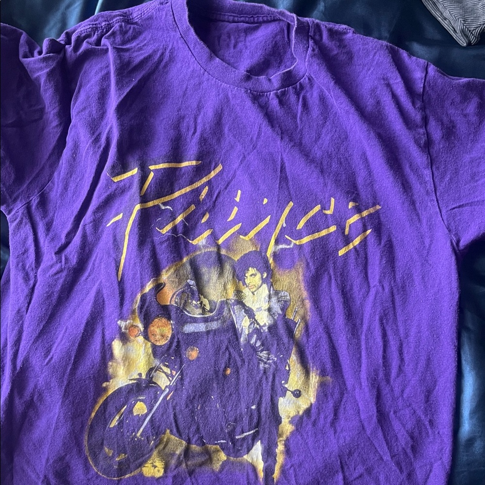Prince purple shirt 
Size: M